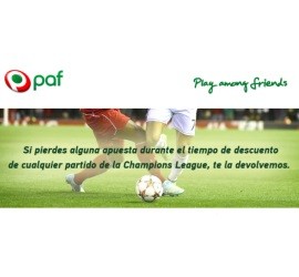 promocion paf apuestas futbol online Champions League